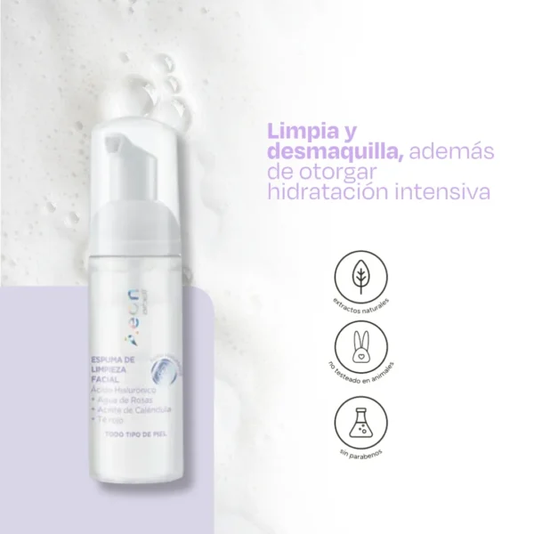 Espuma Limpieza Facial 60ml - Imagen 2